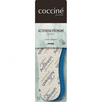 Antibacterial insole with mint aroma Coccine for sizes 35-46, 1 pair 1