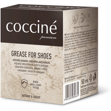 Shoe grease impregnant Coccine 50 ml 2