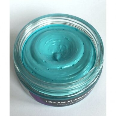 Shoe polish with sponge LIGHT BLUE color no. 371 Coccine, 50 ml 1