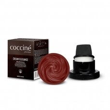 Shoe polish with a sponge in CHESTNUT color no. 18 Coccine, 50 ml