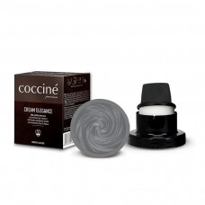 Shoe polish with sponge LIGHT GRAY color no. 21 Coccine, 50 ml