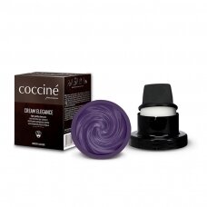 Shoe polish with sponge PURPLE color no. 312 Coccine, 50 ml