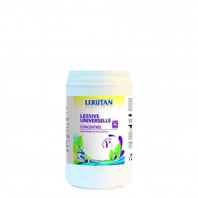 Universalūs skalbiamieji milteliai (koncentruoti) Lerutan, 1 kg