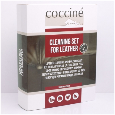 A set of leather cleaning and care products Coccine 2