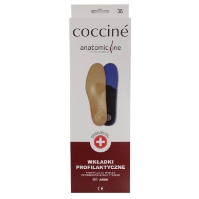 Orthopedic prophylactic insole ARON Coccine size 39, 2 pcs. 11