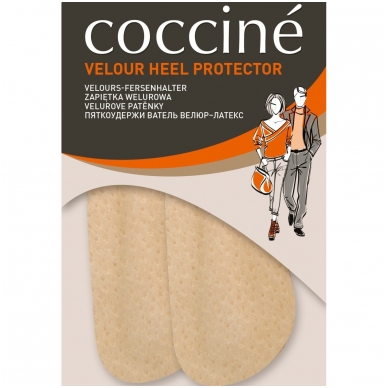 Heel protection velor Coccine, 1 pair 3